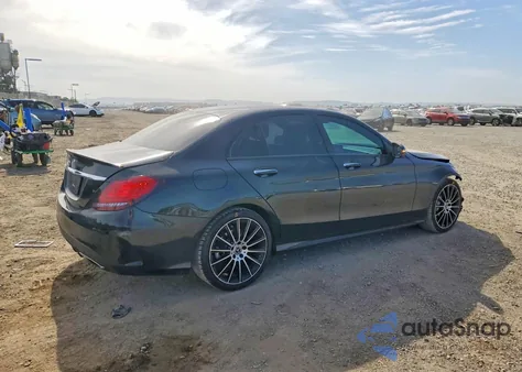 2020 Mercedes-Benz C 300 from USA, damaged, VIN W1KWF8DB1LR580478